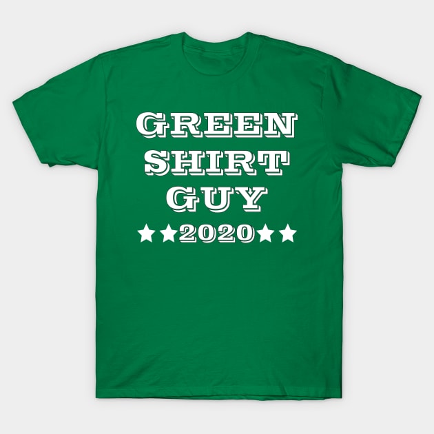 Green shirt guy T-Shirt by Work Memes